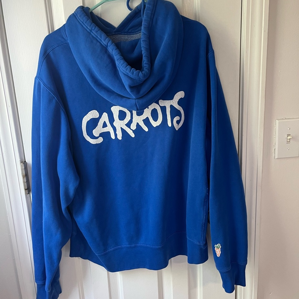 VeeFriends x Carrots by Anwar Carrots Hoodie Blue Gary Vee Collab size Large